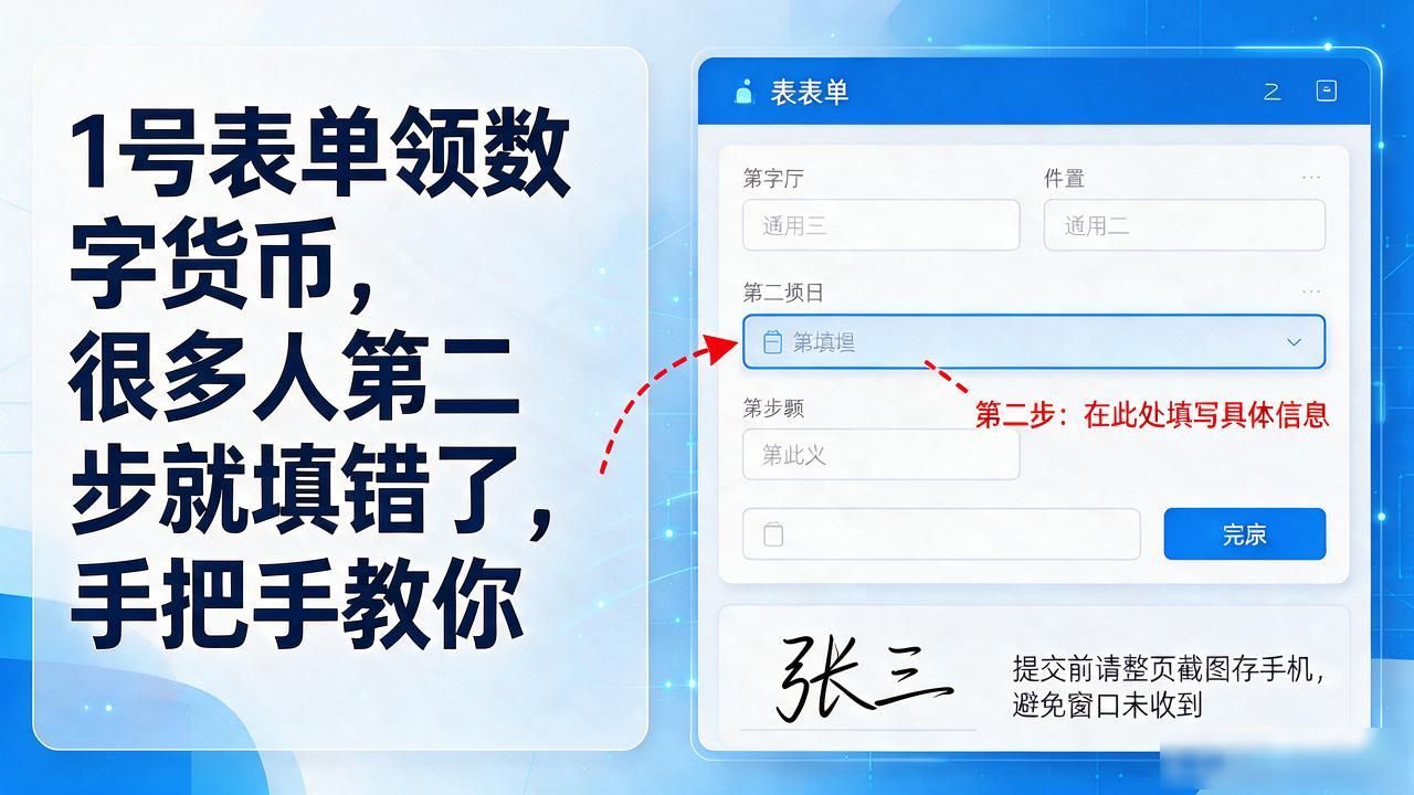 数字货币1号表单填写攻略_数字货币实名钱包填写技巧_1号表单领数字货币