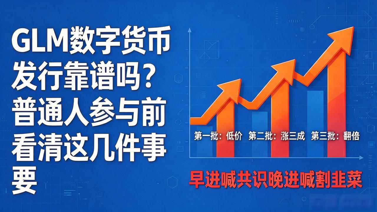GLM数字货币发行靠谱吗？普通人参与前要看清这几件事