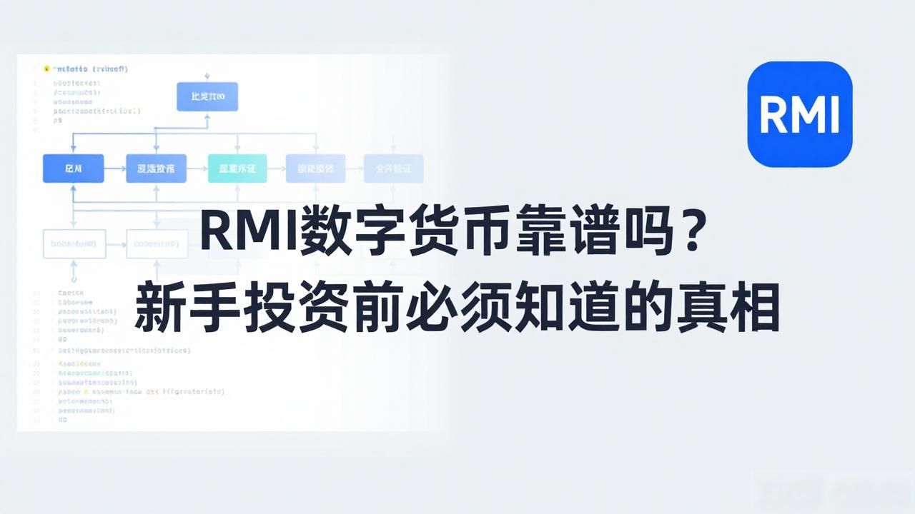 RMI数字货币靠谱吗？新手投资前必须知道的真相