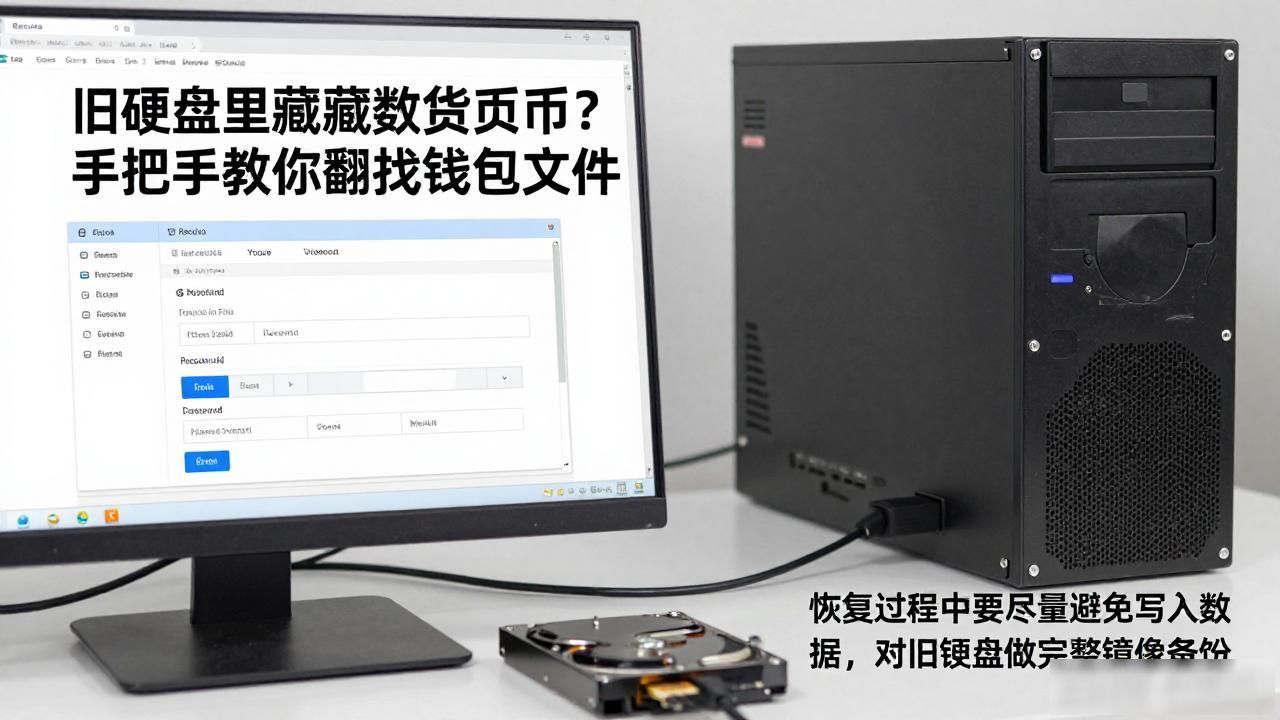 旧硬盘里藏着数字货币？手把手教你翻找钱包文件