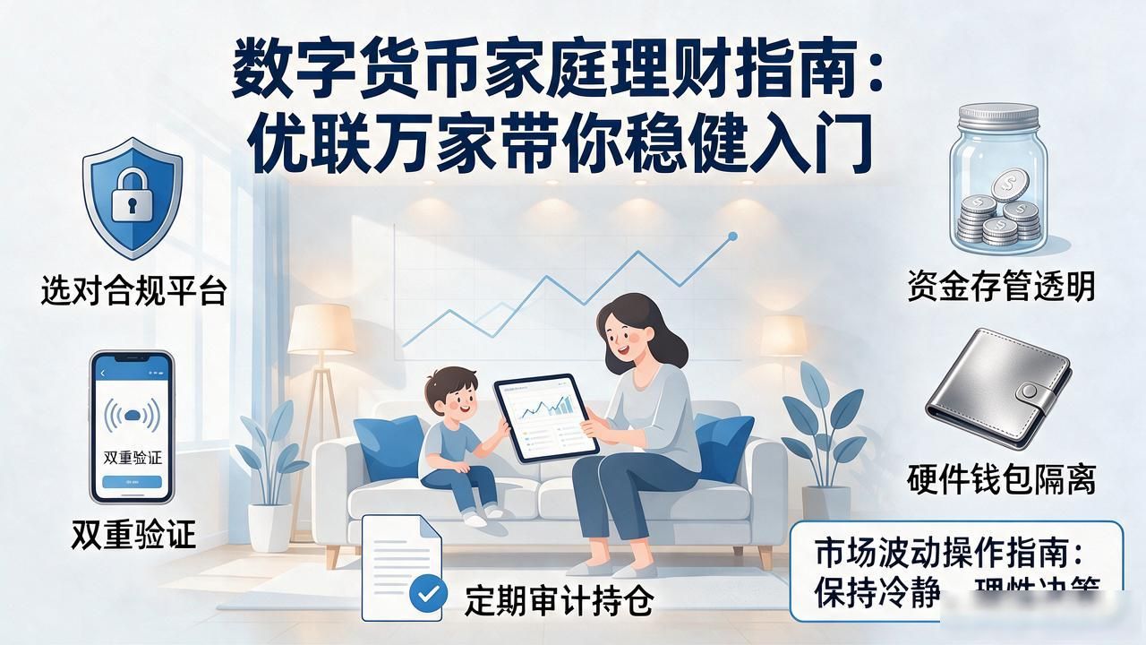 数字货币家庭理财指南：优联万家带你稳健入门