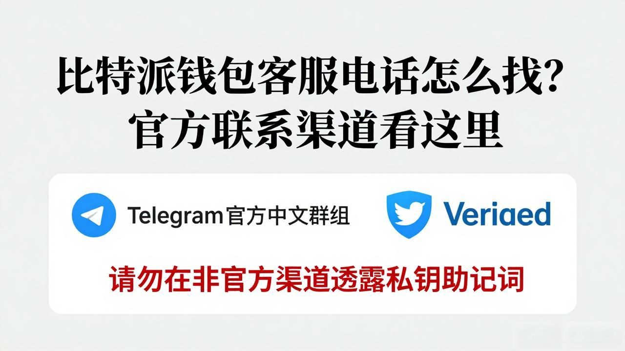 比特派钱包客服电话怎么找？官方联系渠道看这里