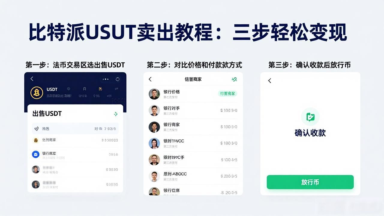 比特派USDT卖出教程：三步轻松变现