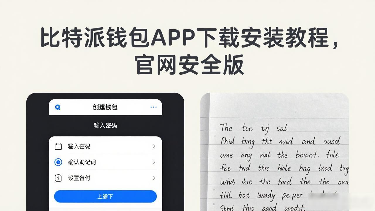 比特派钱包下载_比特派钱包app官网下载安装_比特派钱包助记词