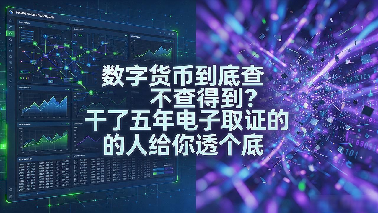 数字货币到底查不查得到？干了五年电子取证的人给你透个底