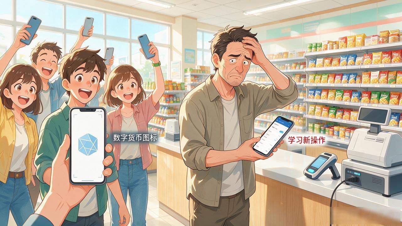 央行数字货币对老年人影响_数字货币支付习惯转变_如果央行发行数字货币