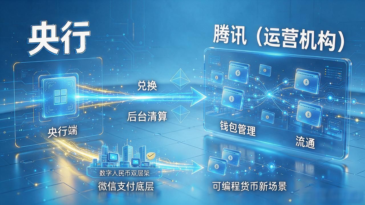 腾讯央行数字货币：数字人民币落地，支付入口格局怎么变