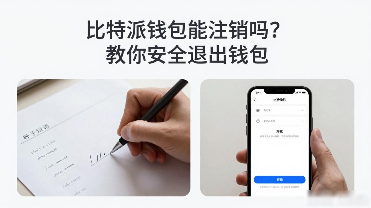 比特派钱包能注销吗？教你安全退出钱包