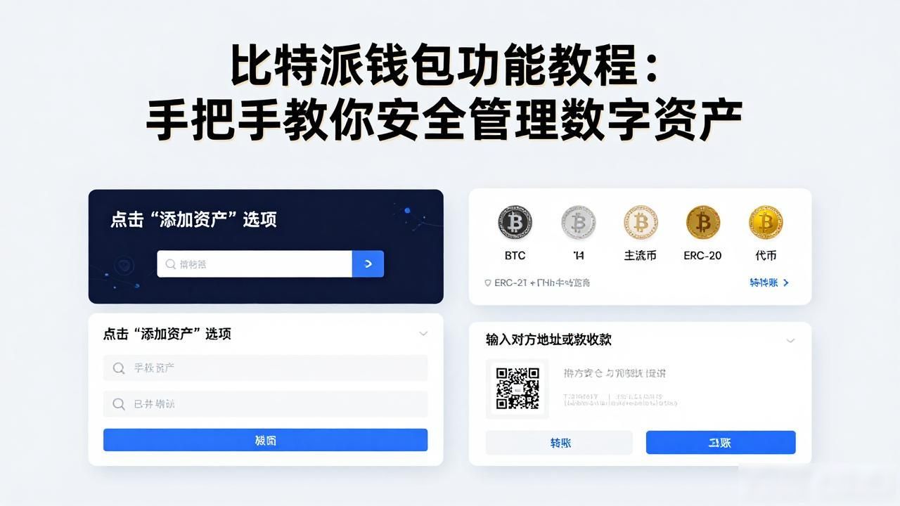 比特派钱包功能教程：手把手教你安全管理数字资产