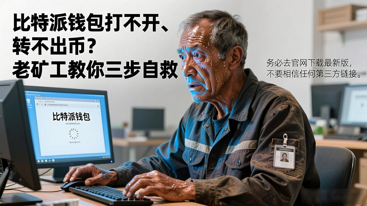 比特派钱包打不开、转不出币？老矿工教你三步自救