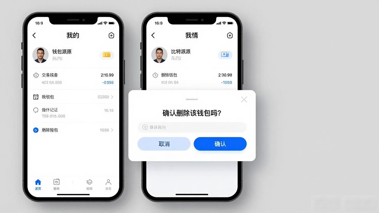 比特派钱包删除流程_比特派怎么删除钱包_比特派钱包删除注意事项