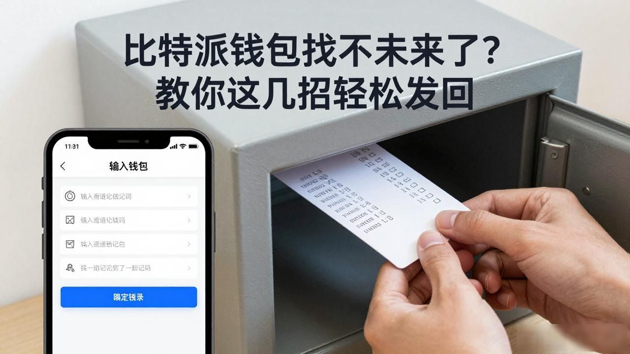 比特派钱包找不回来了？教你这几招轻松找回