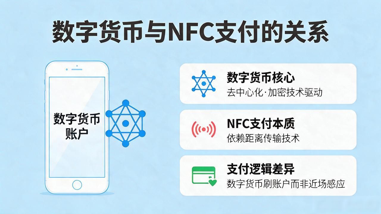 数字货币能不能用NFC手机支付？一张图说清楚