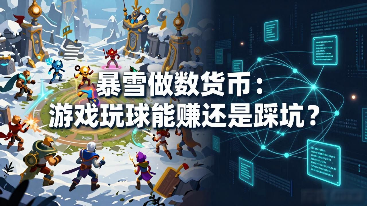 暴雪做数字货币：游戏玩家能赚还是踩坑？