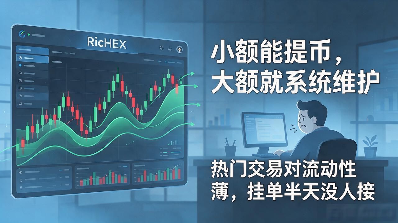 RicHEX算正规数字货币交易平台吗？老用户花三天帮你扒清楚了