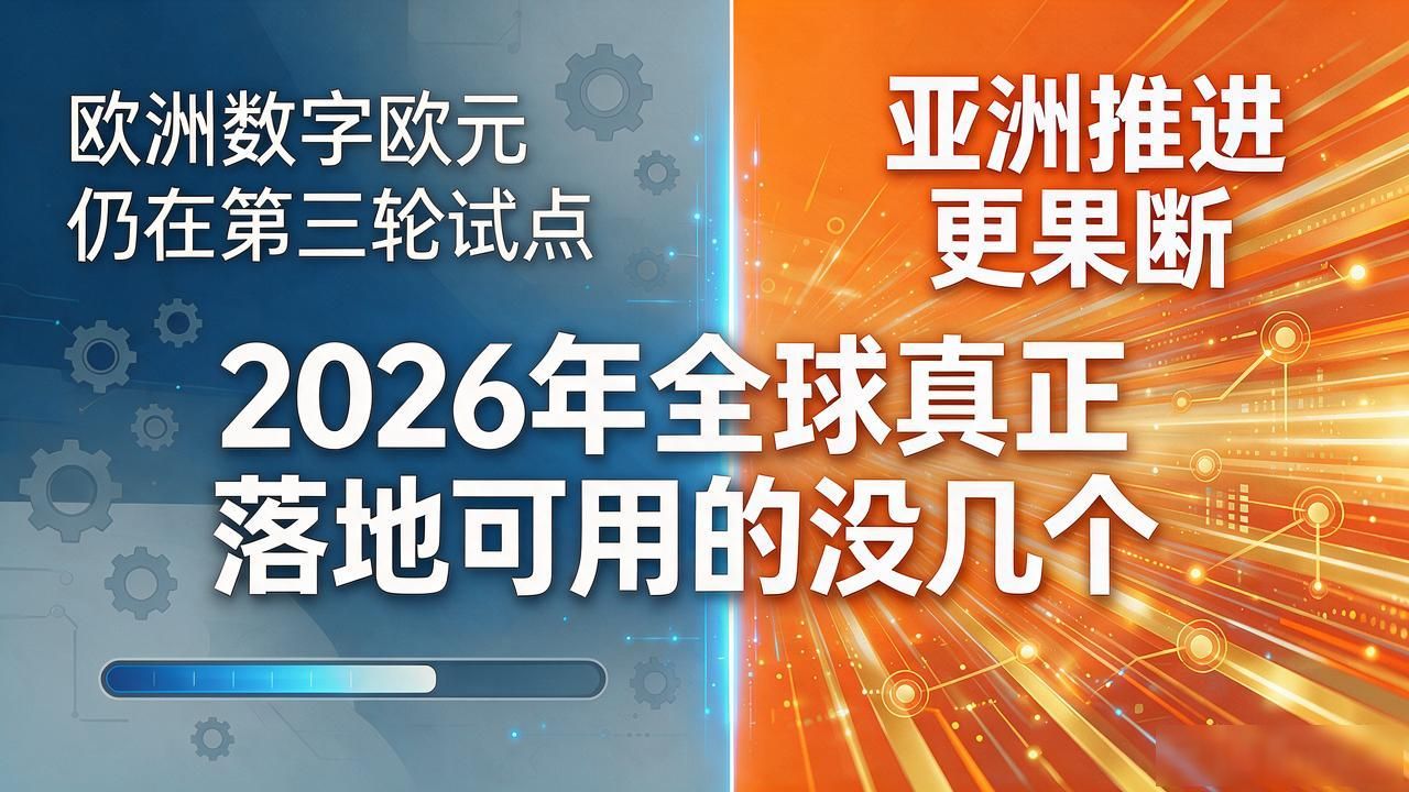 想知道哪个国家有数字货币？2026年全球真正落地可用的没几个