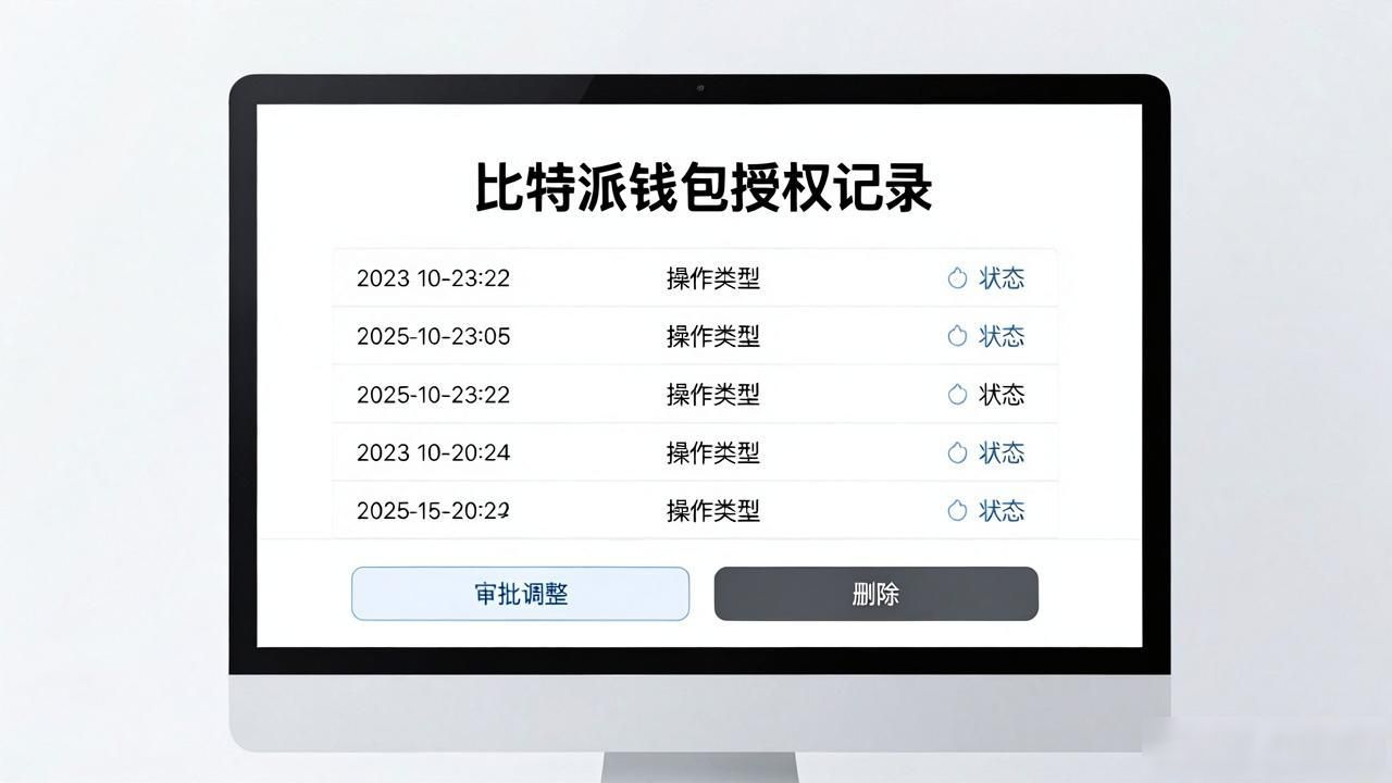 比特派钱包授权记录在哪查？手把手教你查看和管理