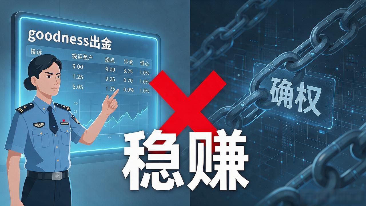 goodness出金真能到账吗？别被"稳赚"二字忽悠了