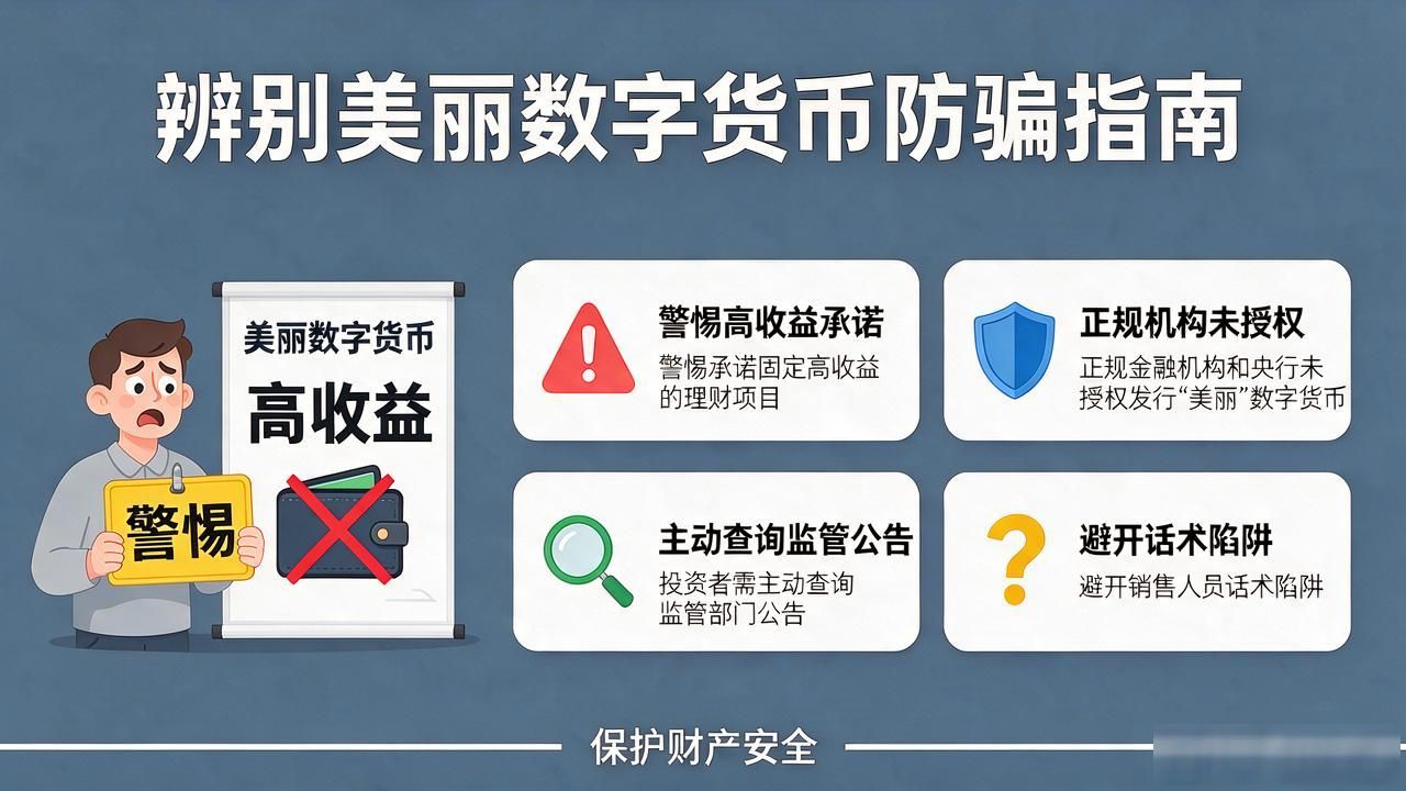美丽数字货币怎么辨别与防骗