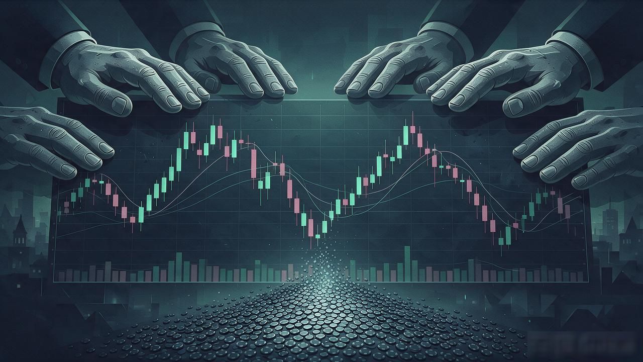 币圈压盘策略_主力资金博弈逻辑_数字货币为什么压盘