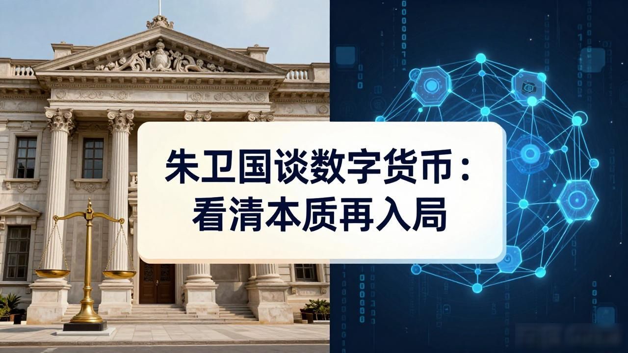 朱卫国谈数字货币_数字货币核心逻辑解析_数字货币与传统金融的关系