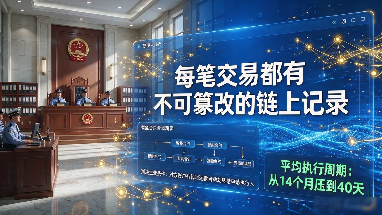 赢了官司拿不到钱？数字货币把执行难这老毛病治了
