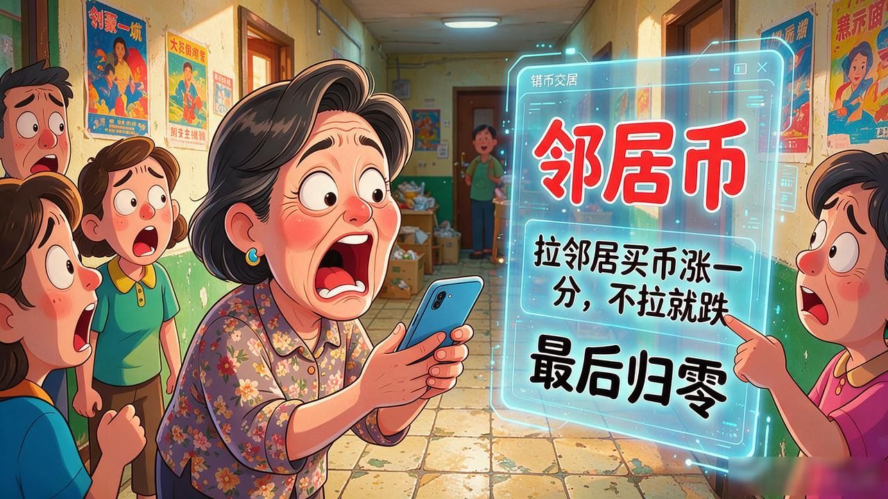 社交绑架型邻居币_量子毛茸茸_奇怪的数字货币
