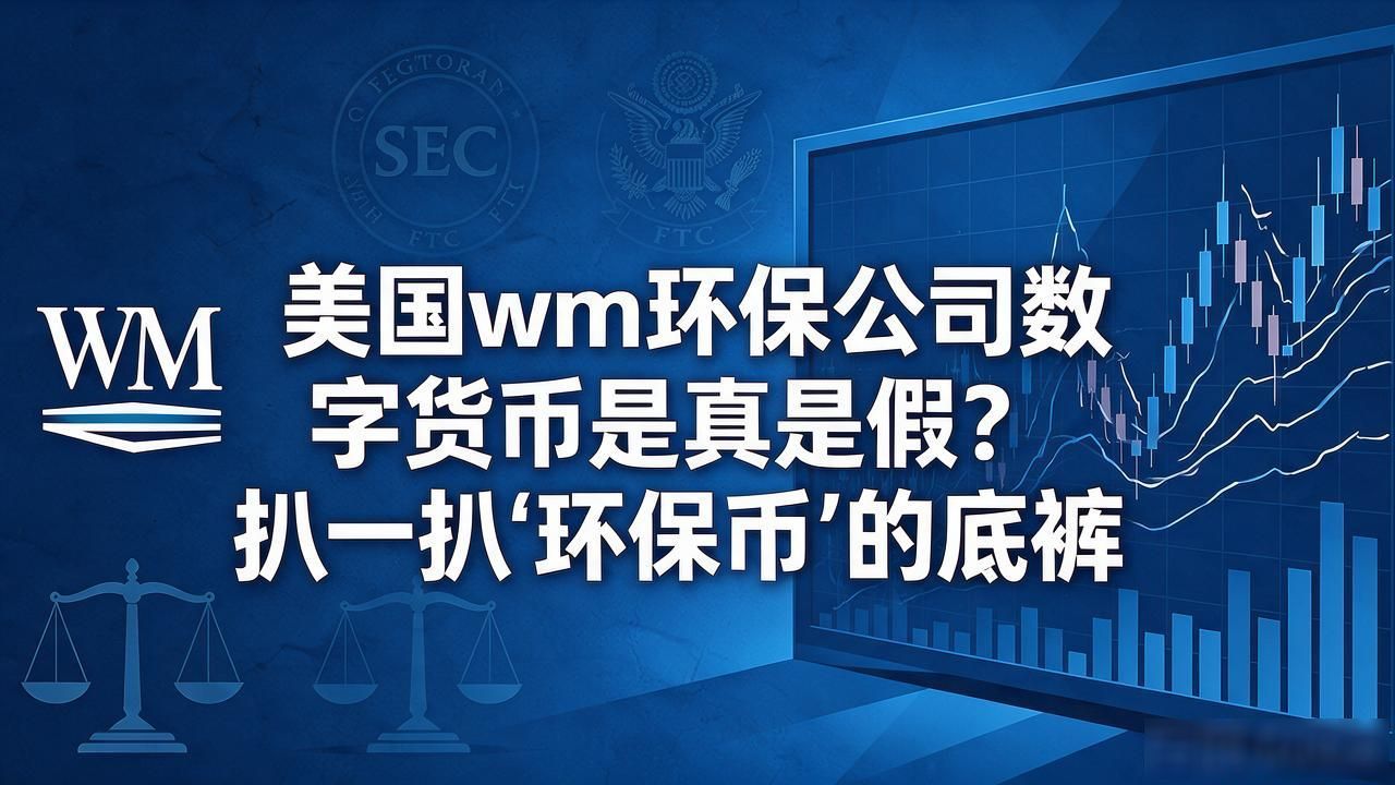 美国wm环保公司数字货币是真是假？扒一扒"环保币"的底裤