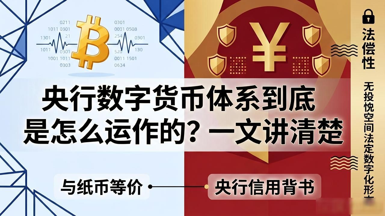 央行数字货币体系到底是怎么运作的？一文讲清楚