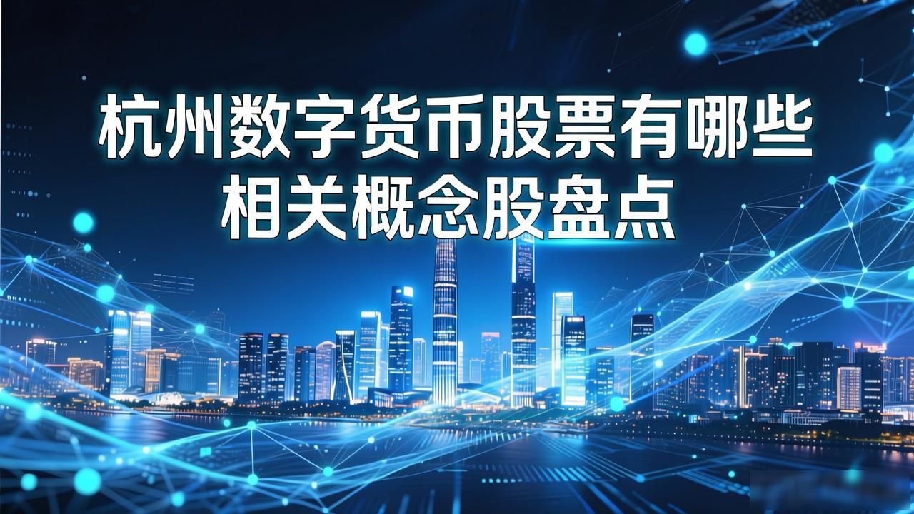 杭州数字货币股票有哪些 相关概念股盘点