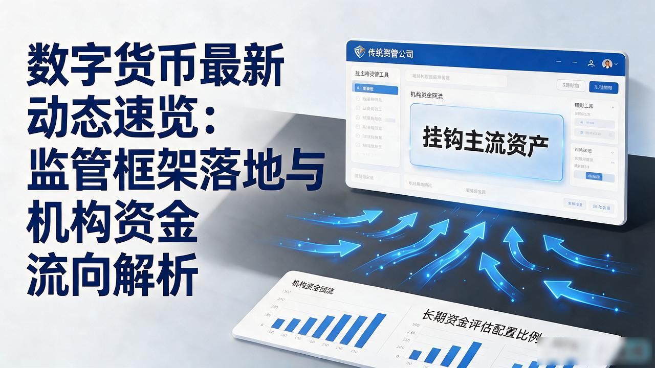 数字货币最新动态速览：监管框架落地与机构资金流向解析