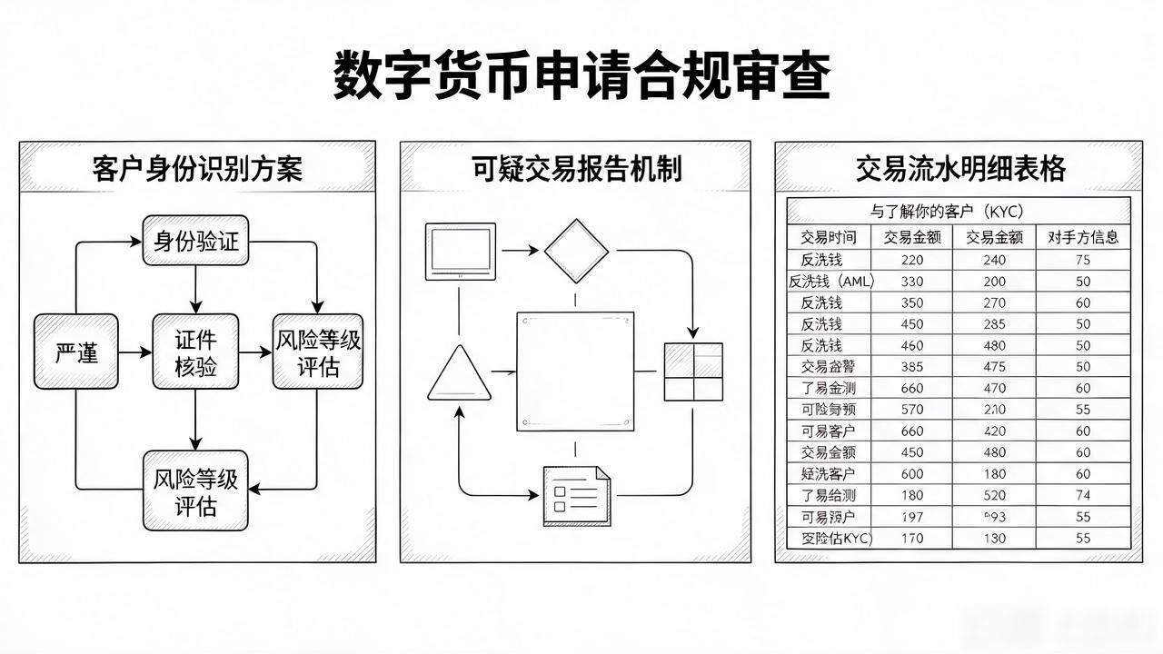 数字货币申请合规怎么过？材料清单和流程一次讲清