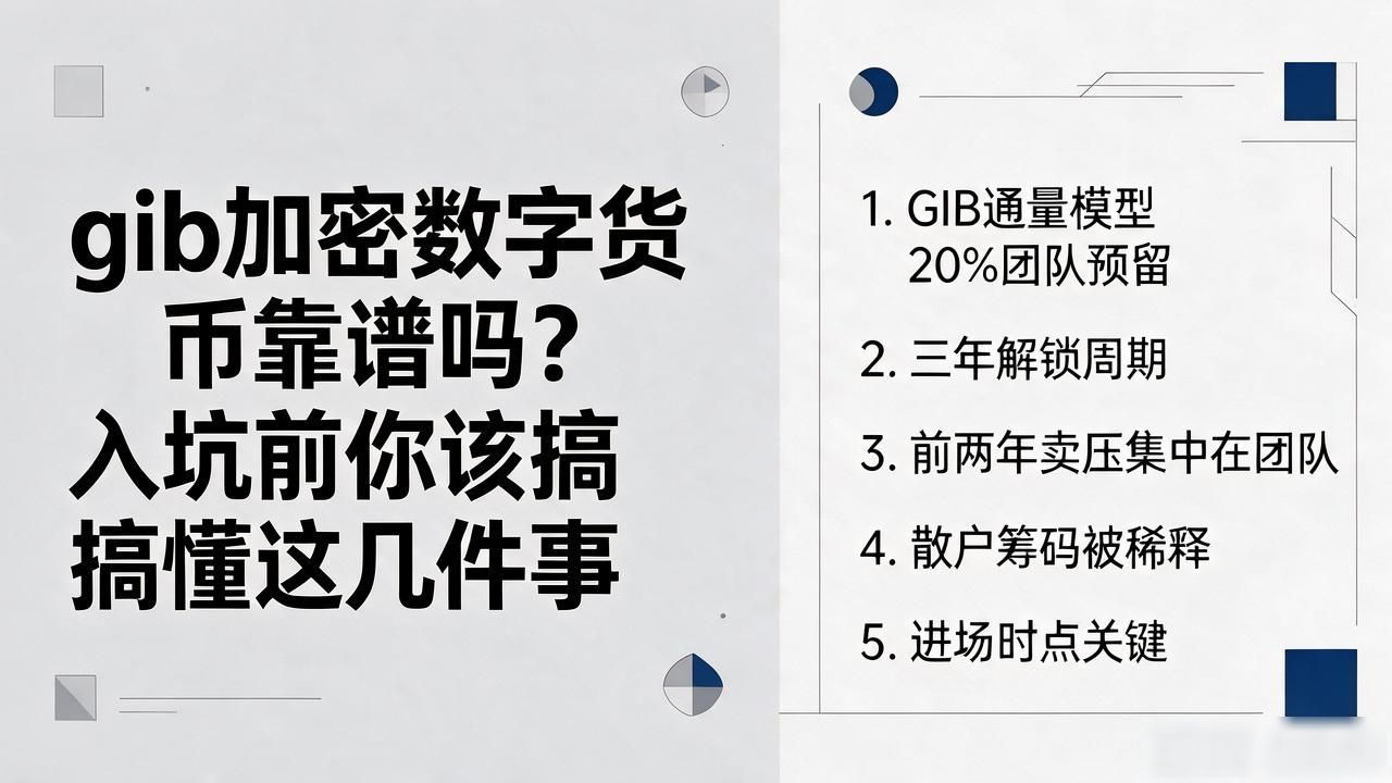 gib加密数字货币靠谱吗？入坑前你该搞懂这几件事