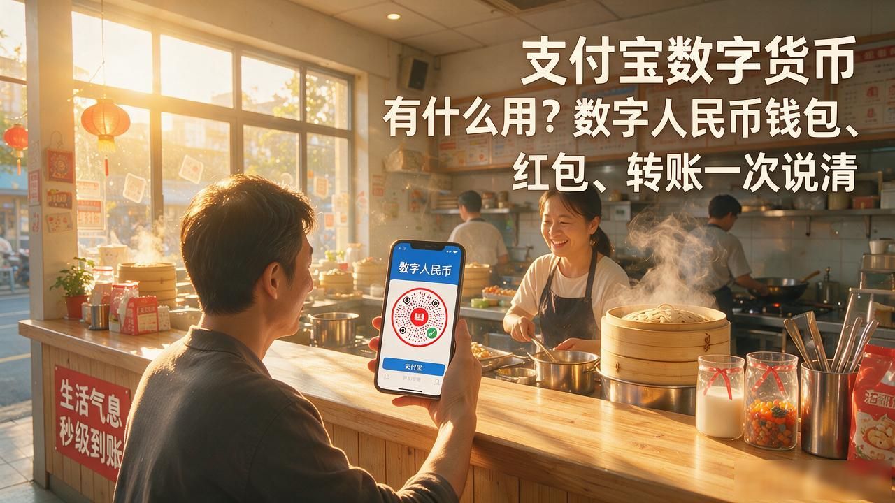 支付宝数字货币有什么用？数字人民币钱包、红包、转账一次说清