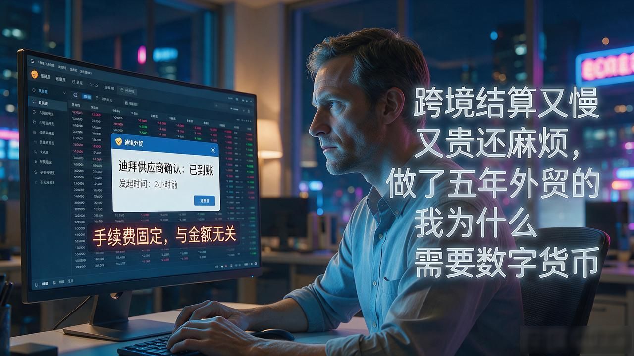 跨境结算又慢又贵还麻烦，做了五年外贸的我为什么需要数字货币