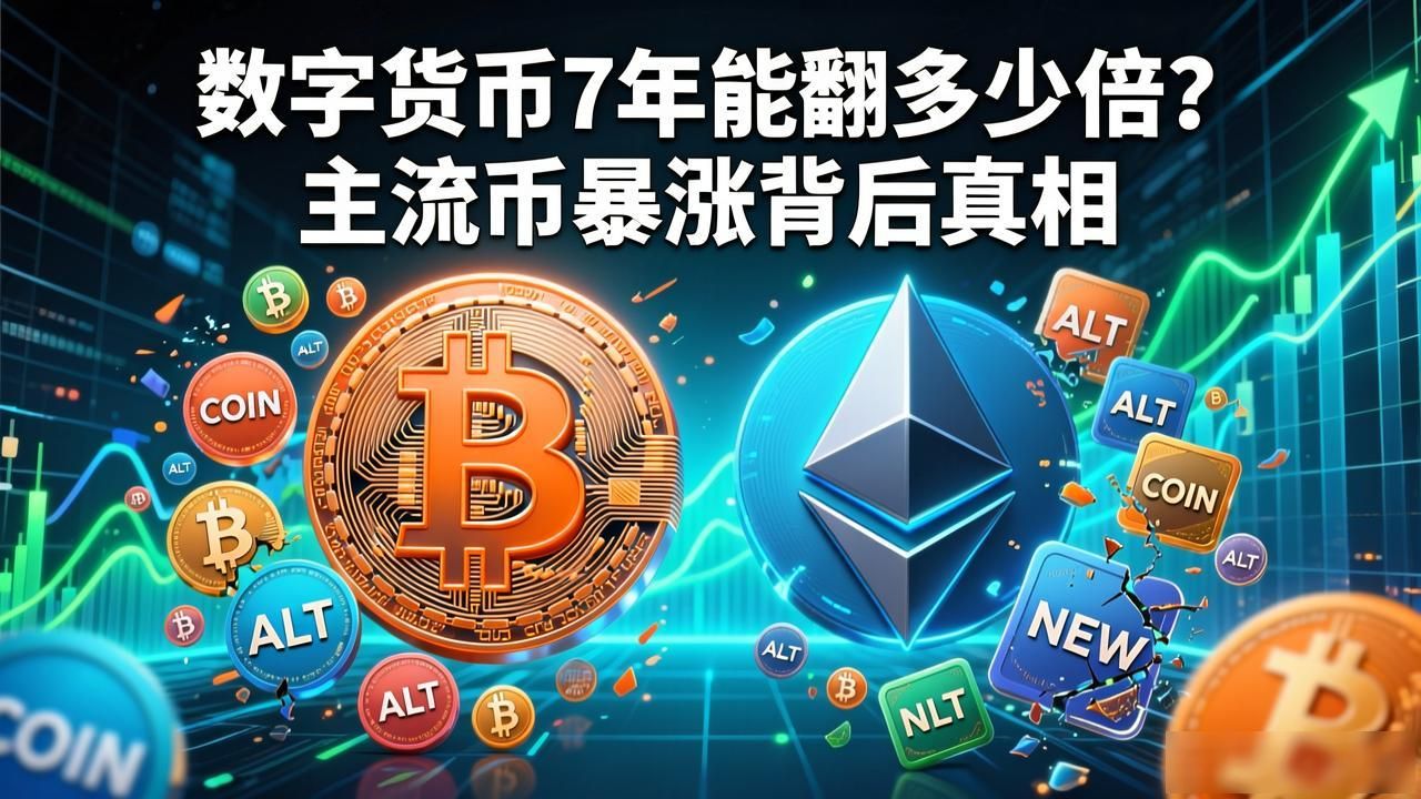 数字货币7年涨多少倍_比特币以太坊长期投资价值_过去七年数字货币市场发展历程