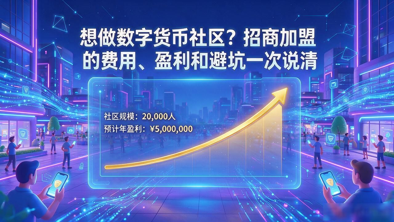 数字货币社区招商加盟_社区加盟真实留存率分析_数字货币社区加盟信息差