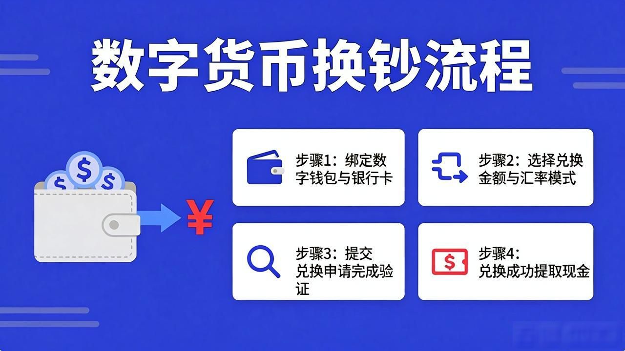 数字货币换钞流程详解，一文搞定换现金全步骤