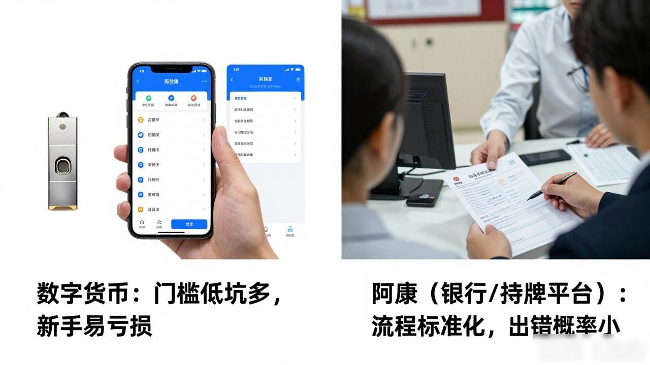 数字货币和阿康哪个好？普通投资者选之前必须搞懂的几件事