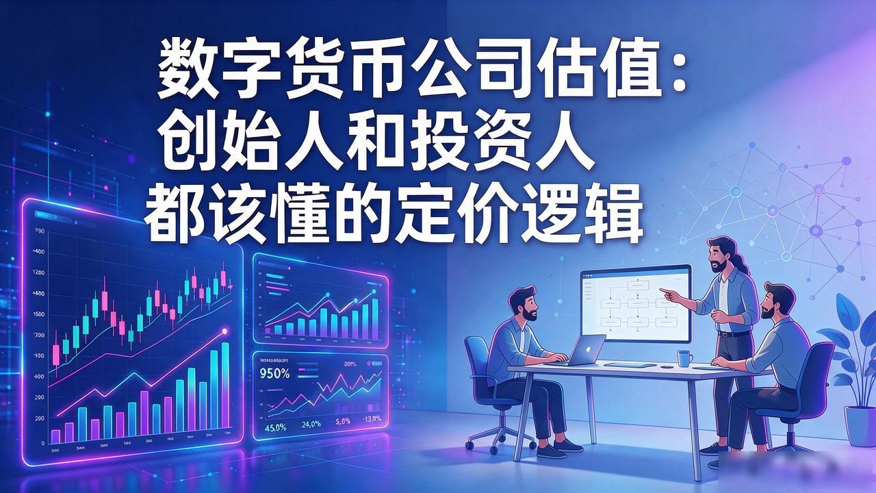 数字货币公司估值：创始人和投资人都该懂的定价逻辑