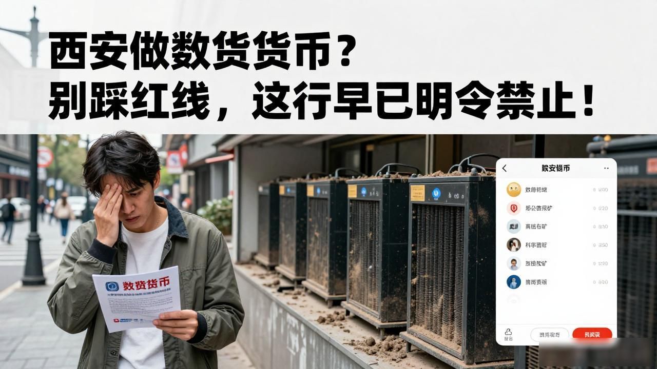 西安做数字货币？别踩红线，这行早已明令禁止！