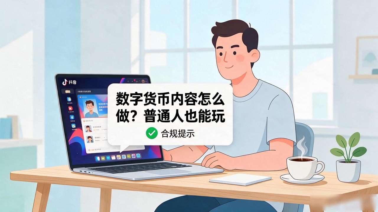 数字货币内容创作_数字货币和抖音题材_科普教育市场分析