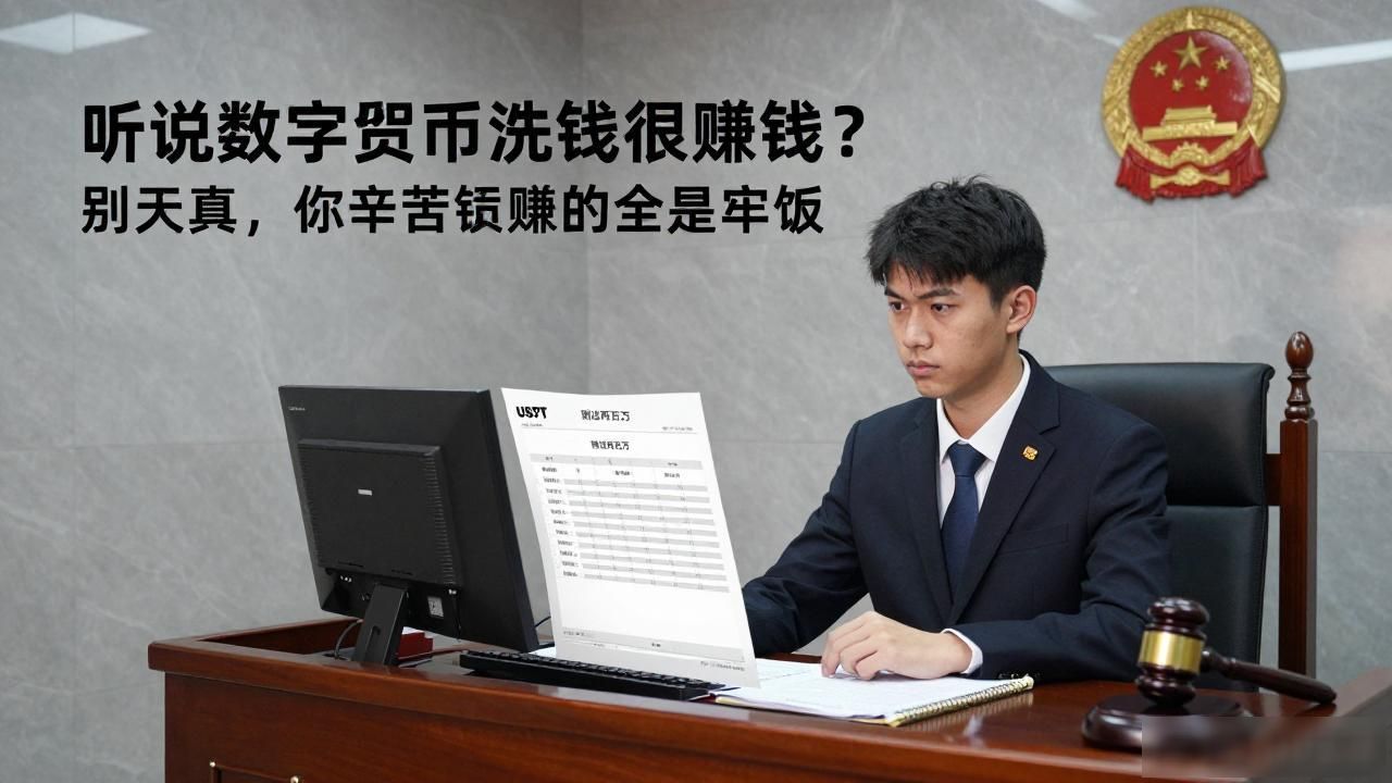 听说数字货币洗钱很赚钱？别天真，你辛辛苦苦赚的全是牢饭
