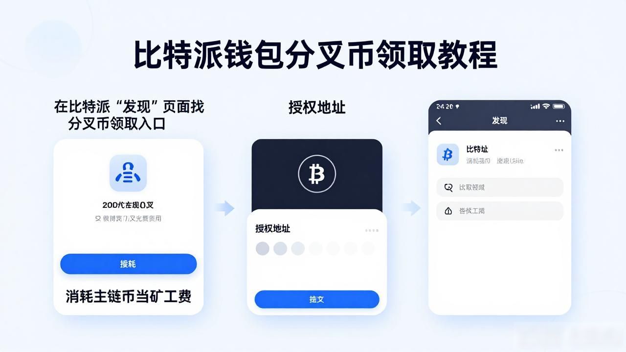 比特派钱包分叉币领取教程