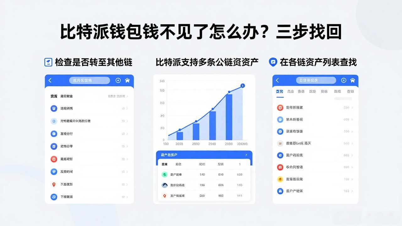 比特派钱包钱不见了怎么办？三步找回