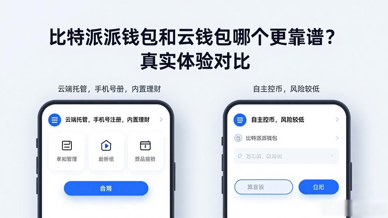 比特派派钱包和云钱包哪个更靠谱？真实体验对比