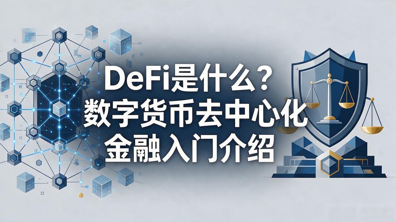 DeFi是什么？数字货币去中心化金融入门介绍