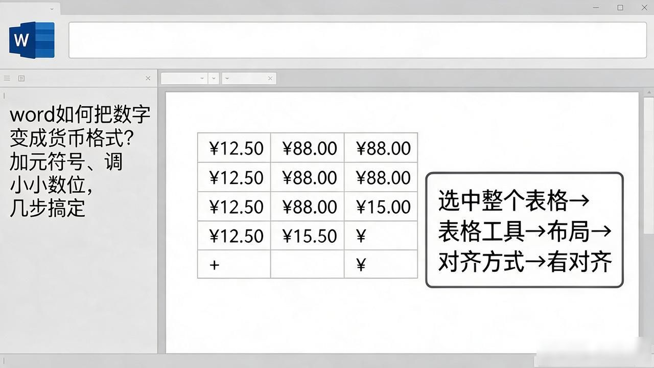 报表货币格式化_Word查找替换数字前缀_word如何把数字变成货币
