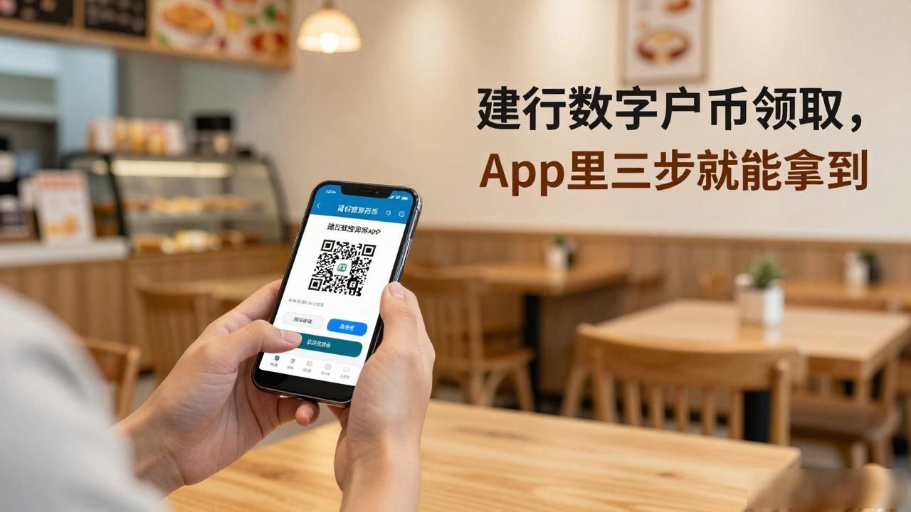 建行数字货币领取，App里三步就能拿到