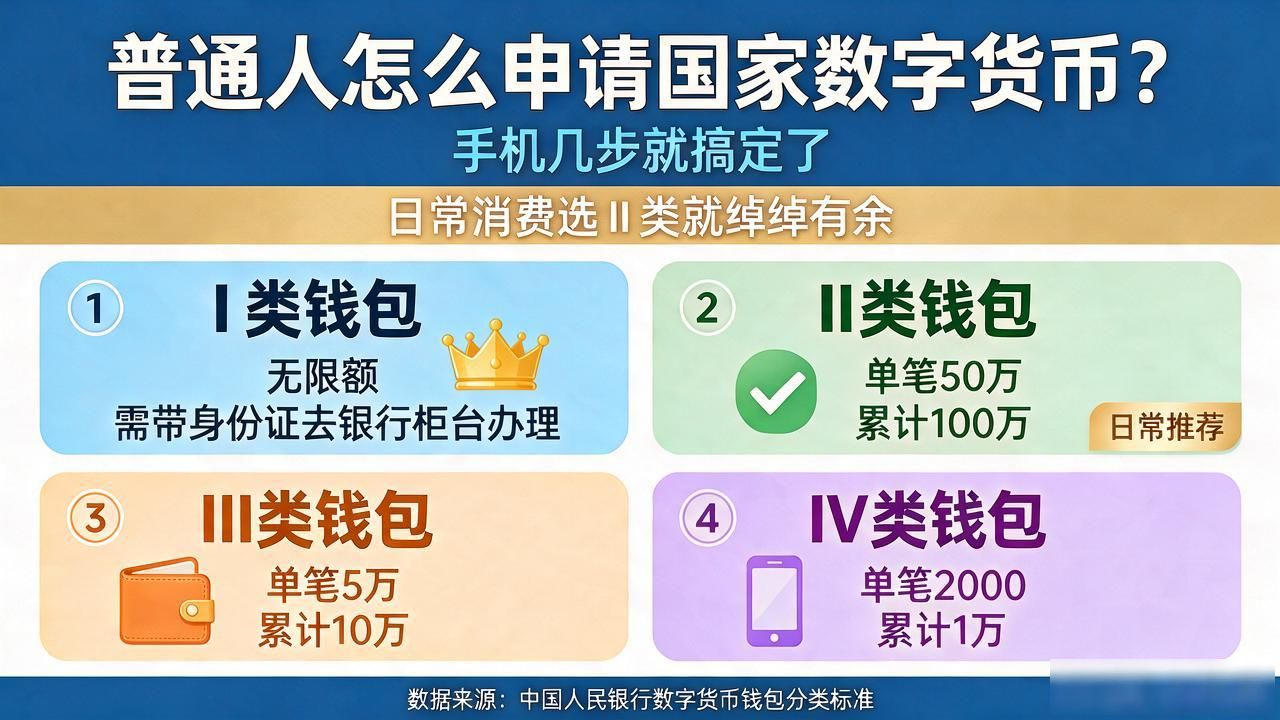 普通人怎么申请国家数字货币？手机几步就搞定了